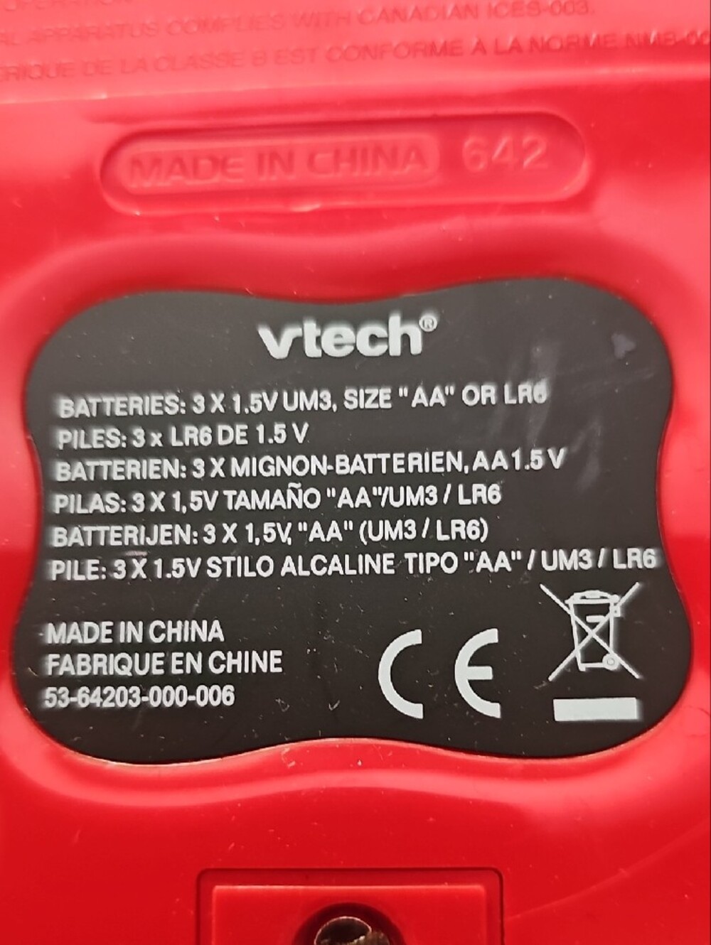VTech Alphabet Town Learning Toy - Red - Picture 5 of 5